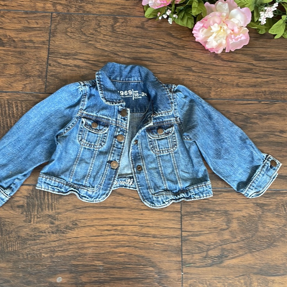 Cute baby denim jacket 18-24 months